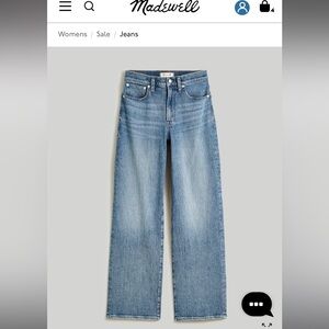 Madewell Perfect Vintage Wide-Leg Jeans
